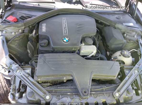 WBA1K9C5XGV321693 2016 BMW 2 SERIES Gray Вид ззаду