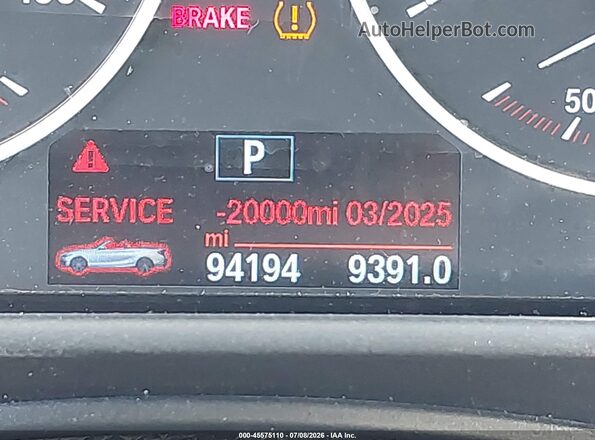 WBA1K9C5XGV321693 2016 BMW 2 SERIES Gray 
