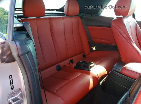 WBA1L9C51GV324771 2016 BMW 2 SERIES Silver Rear seats view