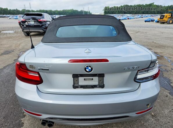 WBA1L9C59GV324954 2016 BMW 2 SERIES Silver Vista trasera