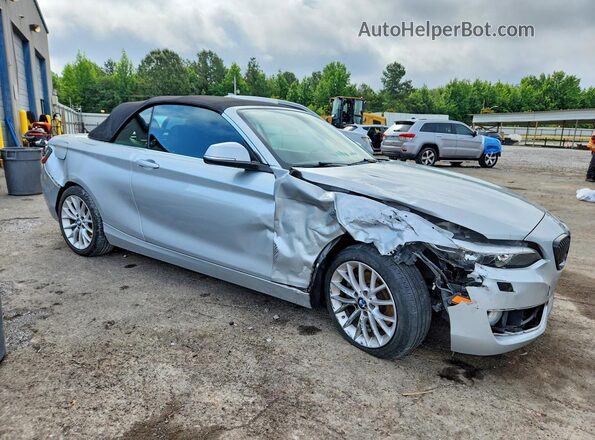 WBA1L9C59GV324954 2016 BMW 2 SERIES Silver Delantero derecho