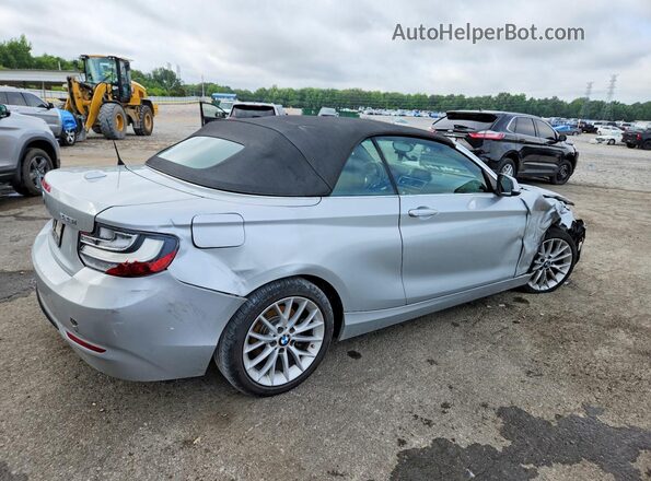 WBA1L9C59GV324954 2016 BMW 2 SERIES Silver Trasero derecho