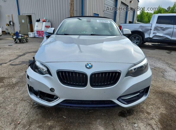 WBA1L9C59GV324954 2016 BMW 2 SERIES Silver Vista frontal