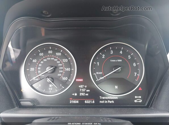 WBA1M1C53GV394593 2016 BMW M2 Blue Հետևի նստատեղերի տեսք