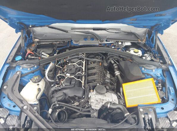 WBA1M1C53GV394593 2016 BMW M2 Blue Հետևի տեսք