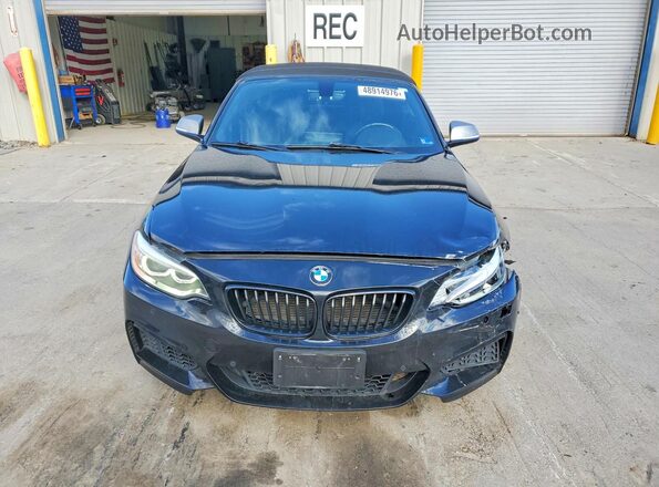 WBA1M5C54GV327489 2016 BMW M2 Black Vista frontal