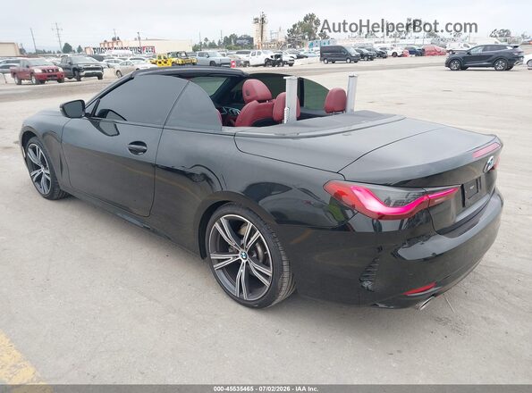 WBA23AT00PCL91772 2023 BMW 4 SERIES Black Rear left