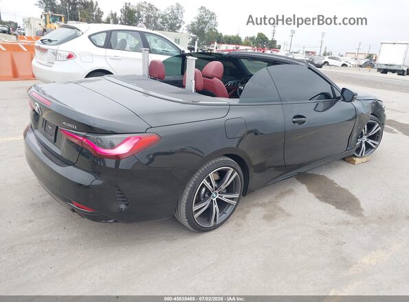 WBA23AT00PCL91772 2023 BMW 4 SERIES Black Rear right