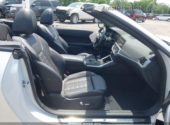WBA23AT03MCH51048 2021 BMW 4 SERIES White წინა სალონის ხედი