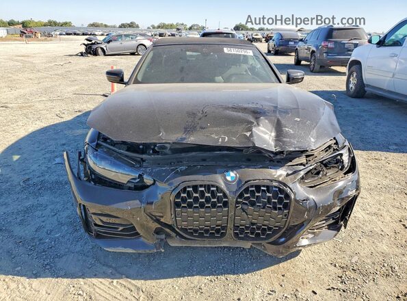 WBA23AT03PCN00578 2023 BMW 4 SERIES Black Front view