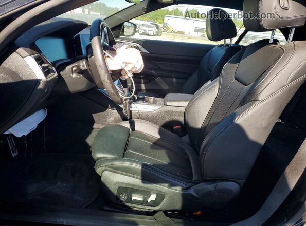 WBA23AT03PCN00578 2023 BMW 4 SERIES Black Front interior view