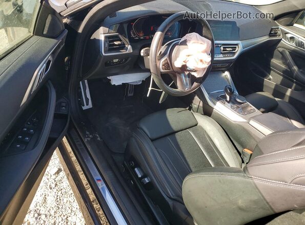 WBA23AT03PCN00578 2023 BMW 4 SERIES Black Dashboard view