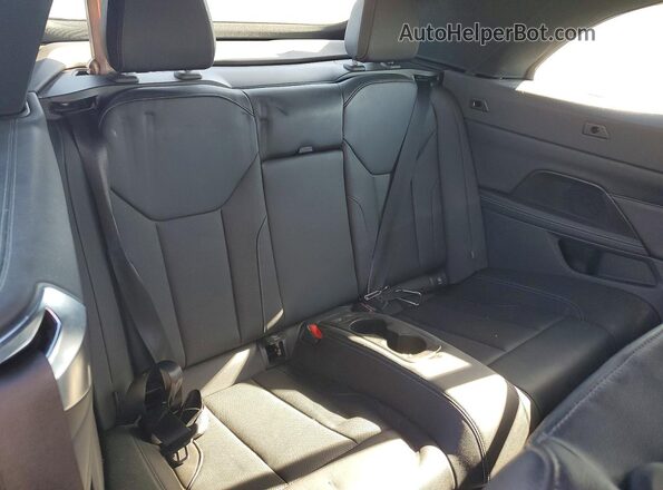WBA23AT03PCN00578 2023 BMW 4 SERIES Black Rear seats view