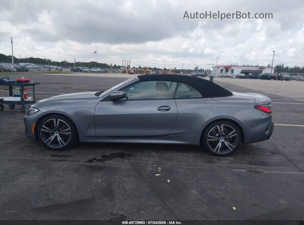WBA23AT07PCM11161 2023 BMW 4 SERIES Gray 360 interior view