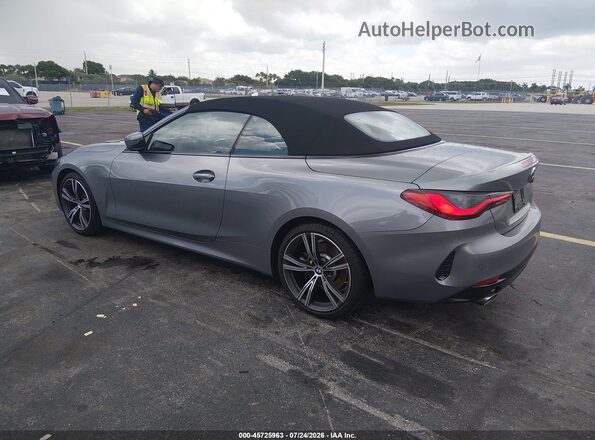 WBA23AT07PCM11161 2023 BMW 4 SERIES Gray Rear left