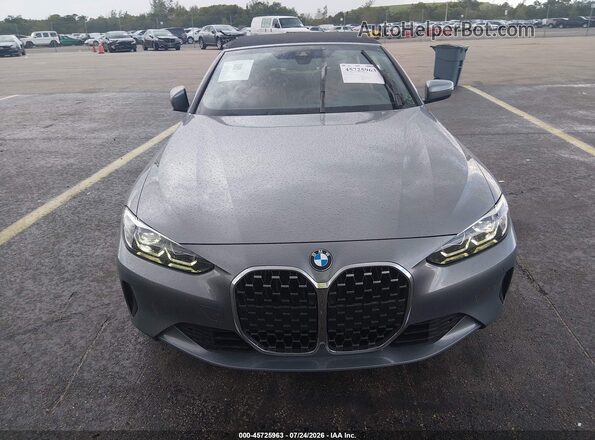 WBA23AT07PCM11161 2023 BMW 4 SERIES Gray Front view