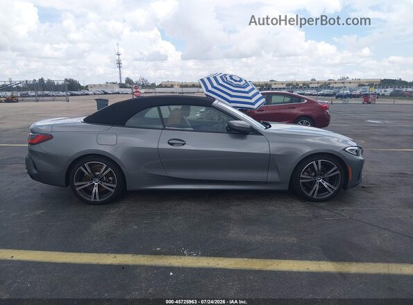 WBA23AT07PCM11161 2023 BMW 4 SERIES Gray Rear interior view