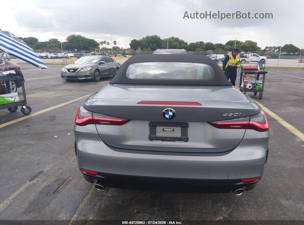 WBA23AT07PCM11161 2023 BMW 4 SERIES Gray 