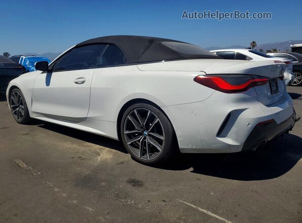 WBA23AT08MCG80333 2021 BMW 4 SERIES White Tył lewy