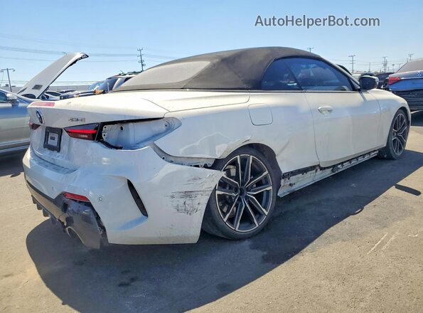 WBA23AT08MCG80333 2021 BMW 4 SERIES White Tył prawy