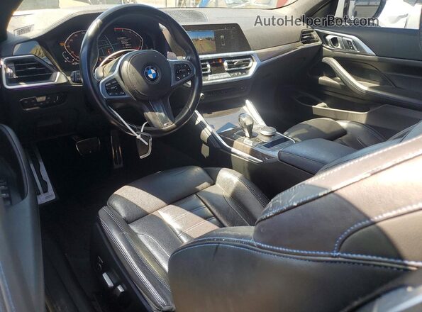WBA23AT08MCG80333 2021 BMW 4 SERIES White Widok deski rozdzielczej