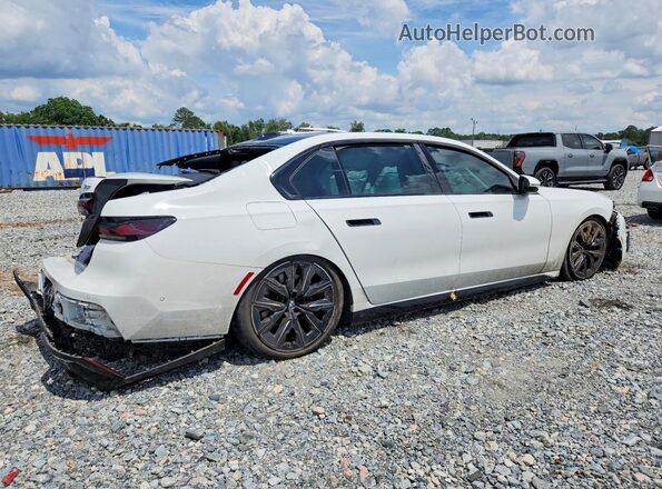WBA23EH00PCM83190 2023 BMW 7 SERIES White Trasero derecho