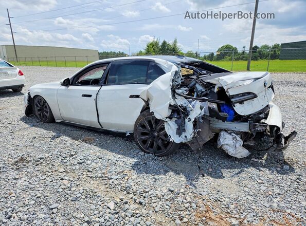 WBA23EH00PCM83190 2023 BMW 7 SERIES White Trasero izquierdo