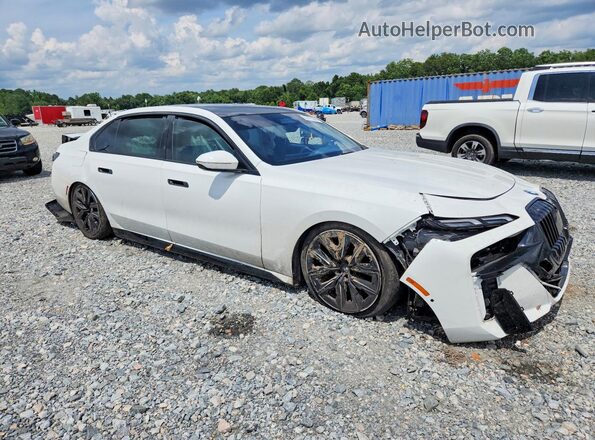 WBA23EH00PCM83190 2023 BMW 7 SERIES White Delantero derecho