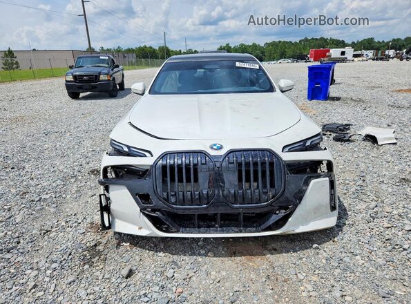 WBA23EH00PCM83190 2023 BMW 7 SERIES White Vista frontal
