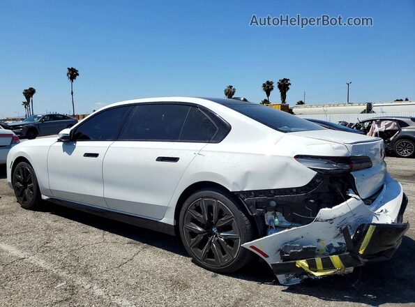 WBA23EH00PCM83724 2023 BMW 7 SERIES White Задня ліва чверть