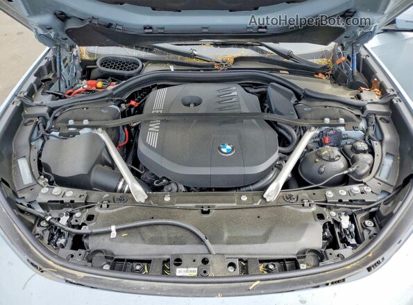 WBA23EH00RCP97991 2024 BMW 7 SERIES Gray Widok wnętrza z tyłu