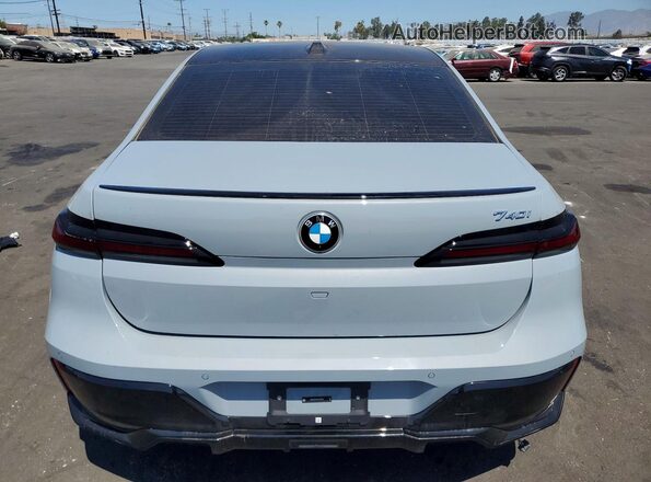 WBA23EH01SCU79495 2025 BMW 7 SERIES Gray Widok z tyłu