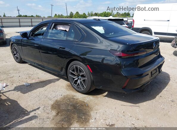 WBA23EH03TCW52130 2026 BMW 7 SERIES Black Tył lewy