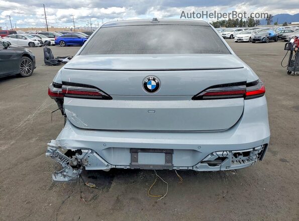 WBA23EH05PCL90200 2023 BMW 7 SERIES Gray უკანა ხედი