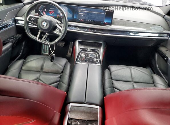 WBA23EH05PCL90200 2023 BMW 7 SERIES Gray წინა პანელის ხედი