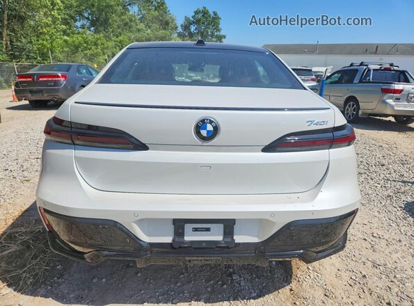 WBA23EH05SCV49726 2025 BMW 7 SERIES White Widok z tyłu