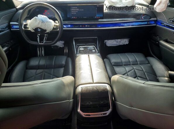 WBA23EH08PCM14277 2023 BMW 7 SERIES Черный Вид панели приборов