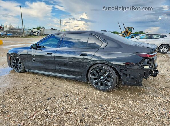 WBA23EH08RCS25938 2024 BMW 7 SERIES Черный Задняя левая четверть