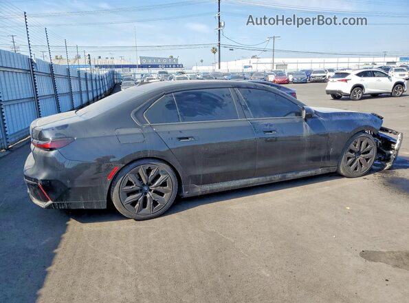 WBA23EH08RCT01853 2024 BMW 7 SERIES Black Rear right