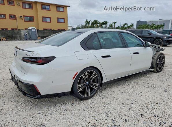 WBA23EH0XSCV31352 2025 BMW 7 SERIES White Tył prawy