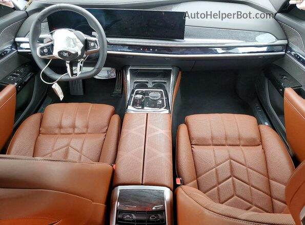 WBA23EH0XSCV31352 2025 BMW 7 SERIES White Widok deski rozdzielczej