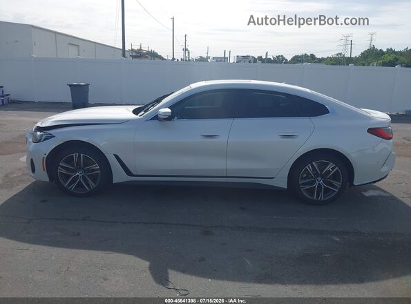 WBA23FB06SFU07298 2025 BMW 4 SERIES White Widok wnętrza 360 stopni