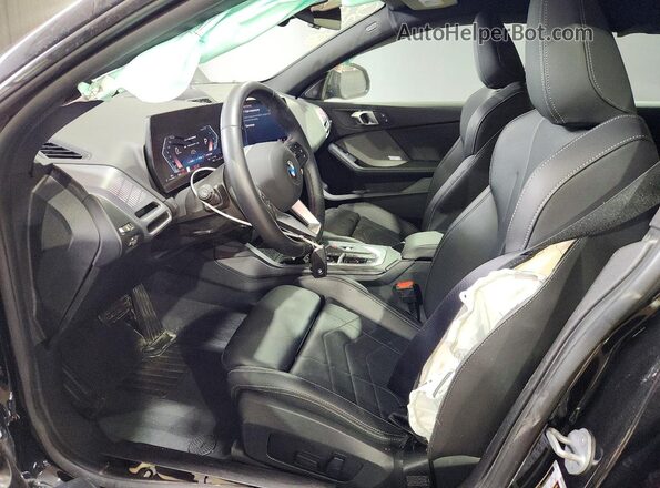 WBA23GG06S7S53409 2025 BMW 2 SERIES Black Вид салону спереду