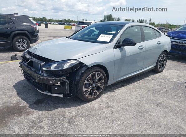 WBA23GG07T7V25144 2026 BMW 2 SERIES Silver Առջևի ձախ երեք քառորդ տեսարան