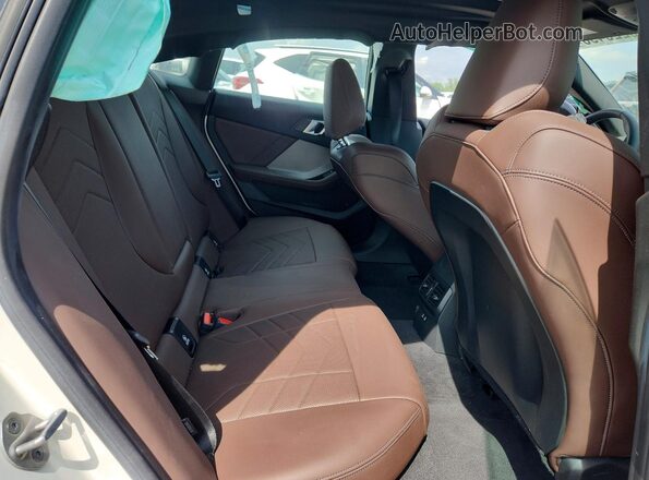 WBA23GG0XT7T82691 2026 BMW 2 SERIES White Rear seats view
