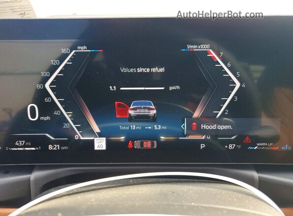 WBA23LA03TFW46146 2026 BMW 3 SERIES Gray Սարքավորումների վահանակի տեսք