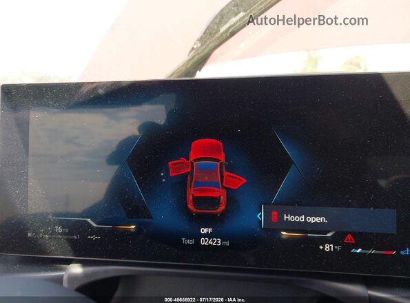 WBA23LA04TFW60248 2026 BMW 3 SERIES Red Հետևի նստատեղերի տեսք