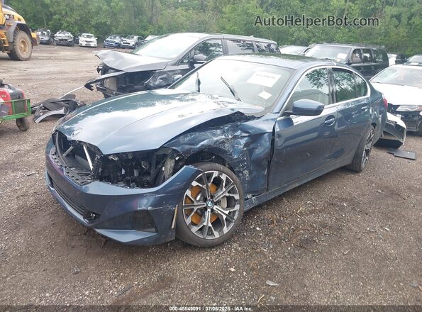 WBA23LA05TFW21748 2026 BMW 3 SERIES Blue წინა მარცხენა ხედი სამი მეოთხედიდან