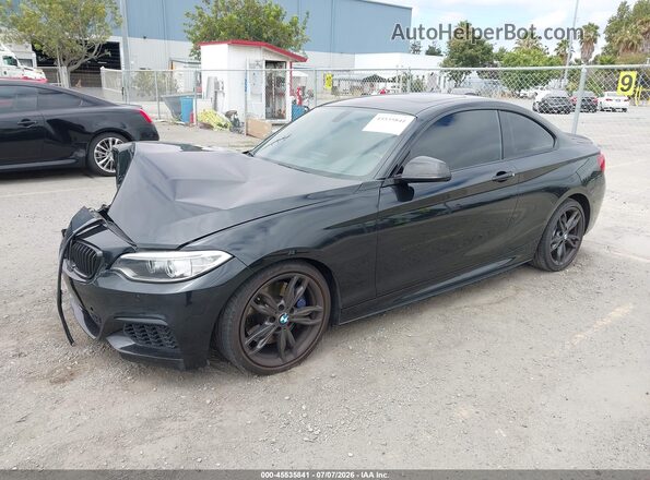 WBA2G1C38HV639027 2017 BMW M2 Black Przód lewy