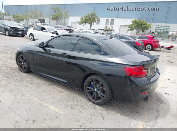 WBA2G1C38HV639027 2017 BMW M2 Black Tył lewy